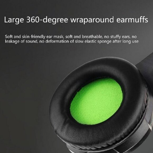 Gaming Headphones w/Microphone - Picture 2 of 6